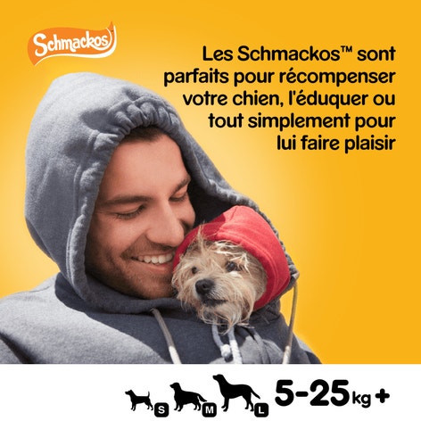 PEDIGREE Schmackos Recompenses Multi pour Chien 20pcs 144g image 1