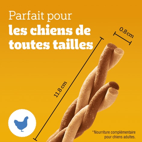 Pedigree RODEO Récompense au Poulet 7 Bâtonnets image 1