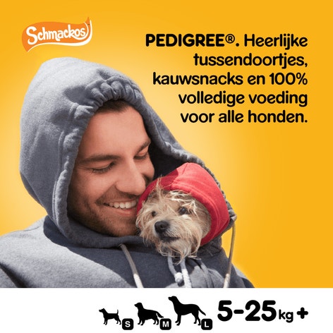 Pedigree Schmackos Vleesstrips Hondensnacks 20 Stuks image 1