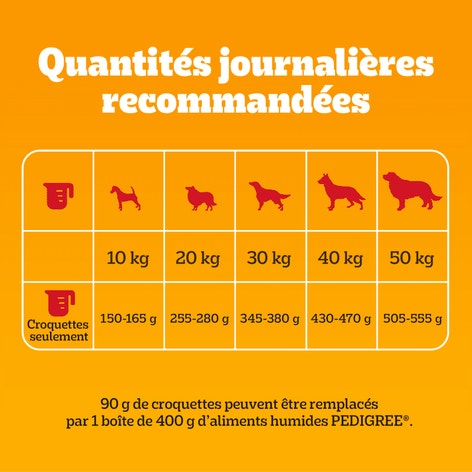 PEDIGREE® Sachet Adulte au Bœuf et aux Légumes 3x3kg image 1