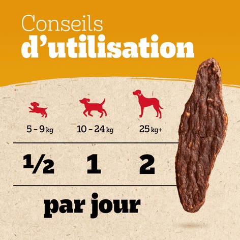 Pedigree® Ranchos ™  Jerkies au boeuf pour chien 70g image 1