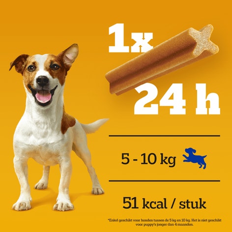 Pedigree® DENTASTIX Daily Care Klein multipack x56 Stuks image 1