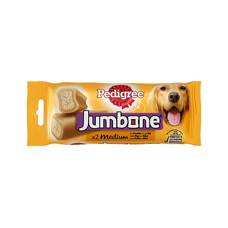Pedigree Jumbone Medium Kip 2 stuks 200g