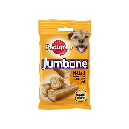Pedigree Jumbone Mini kip 4 stuks 180g
