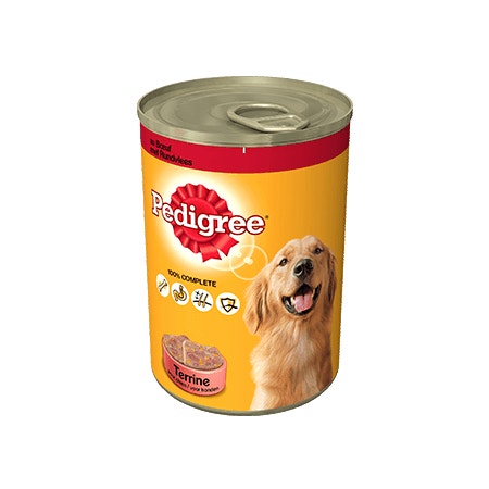 PEDIGREE Terrine met Rund 410g