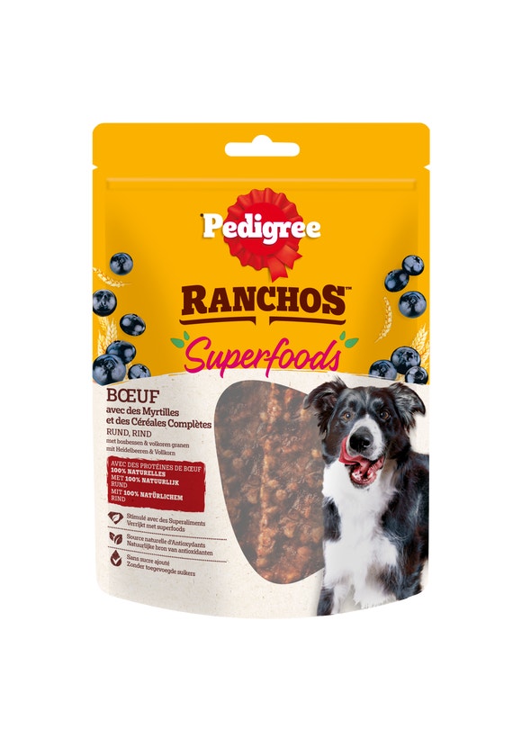 Pedigree Ranchos Superfoods au Bœuf