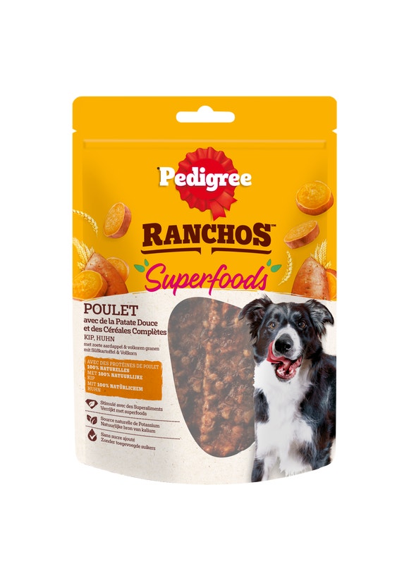 Pedigree Ranchos Superfoods au Poulet