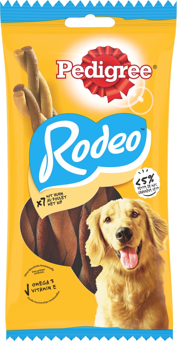 Pedigree RODEO Récompense au Poulet 7 Bâtonnets