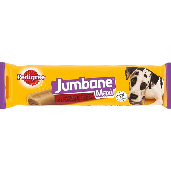 Friandises pour chiens PEDIGREE® JUMBONE™ Sachet Grand avec Bœuf et Volaille 1 pièce image 1