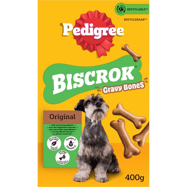 Pedigree BISCROCK GRAVY BONES 400g image 1