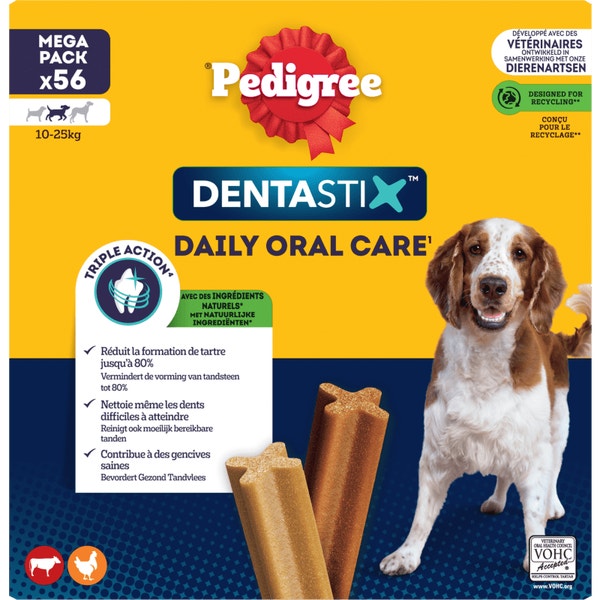 PEDIGREE DENTASTIX™ Daily Care Medium 56 Stuks image 1