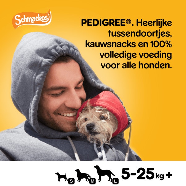 Pedigree Schmackos Vleesstrips Hondensnacks 20 Stuks image 5