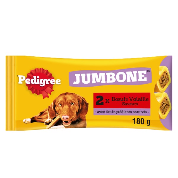 PEDIGREE JUMBONE MEDIUM Boeuf et Volaille 180g image 1