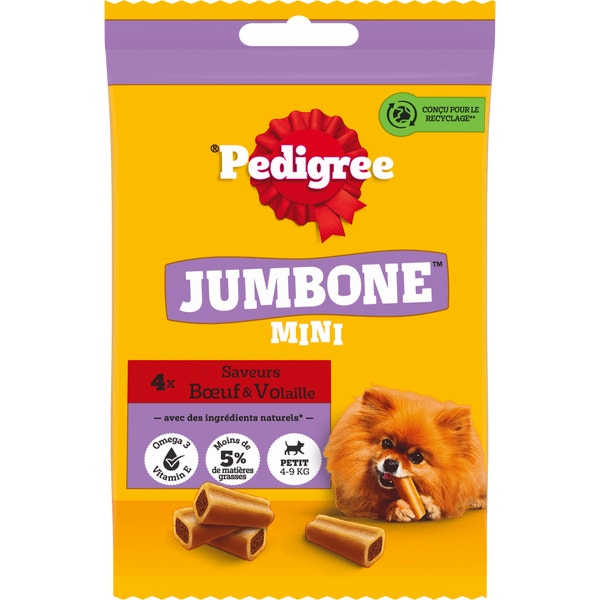 Pedigree® Jumbone Mini Rund 4 stuks 160g image 1