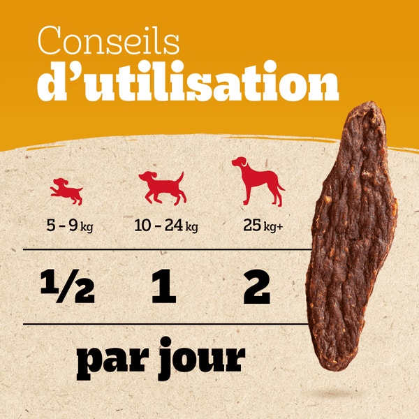 Pedigree® Ranchos ™  Jerkies au boeuf pour chien 70g image 2