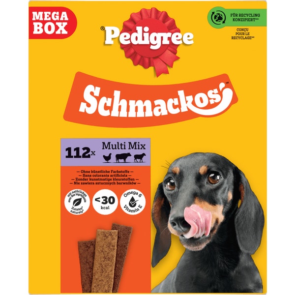 Pedigree® Schmackos ™ Snack pour chien Megabox Multi mix 22 pièces image 1